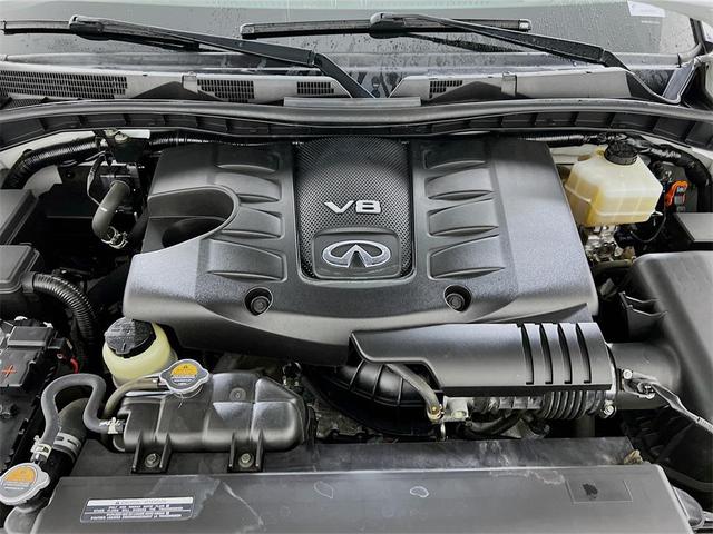 Photo of 2021 Moonstone White INFINITI QX80