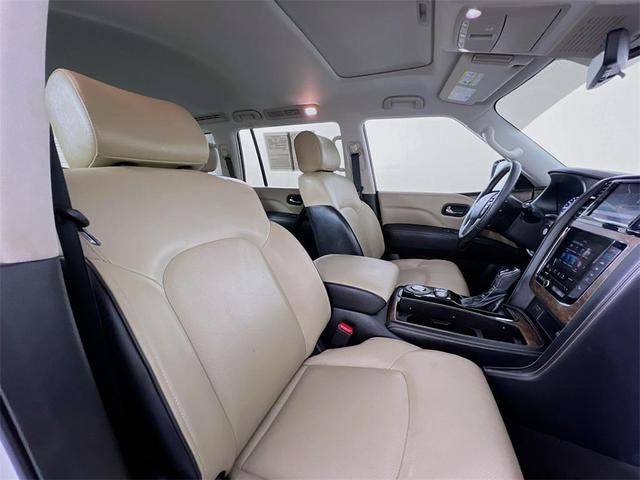 Photo of 2021 Moonstone White INFINITI QX80