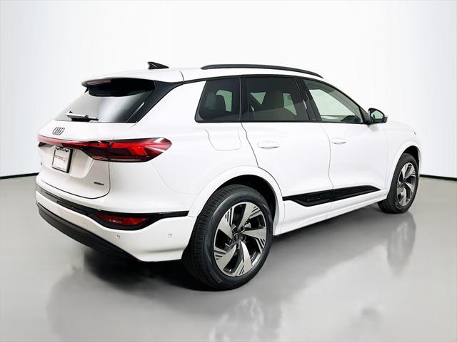 Photo of 2025 Glacier White Metallic Audi Q6 e-tron
