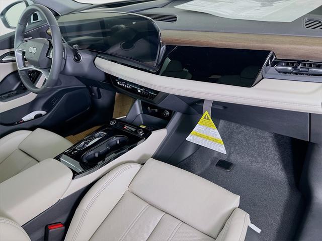 Photo of 2025 Glacier White Metallic Audi Q6 e-tron