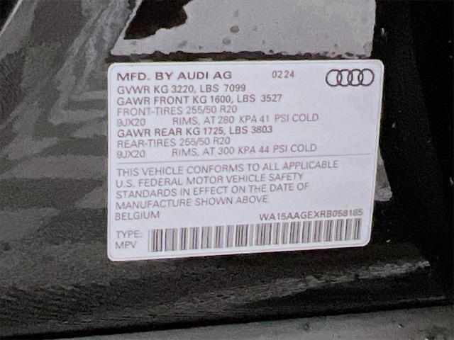 Photo of 2024 Mythos Black Metallic Audi Q8 e-tron