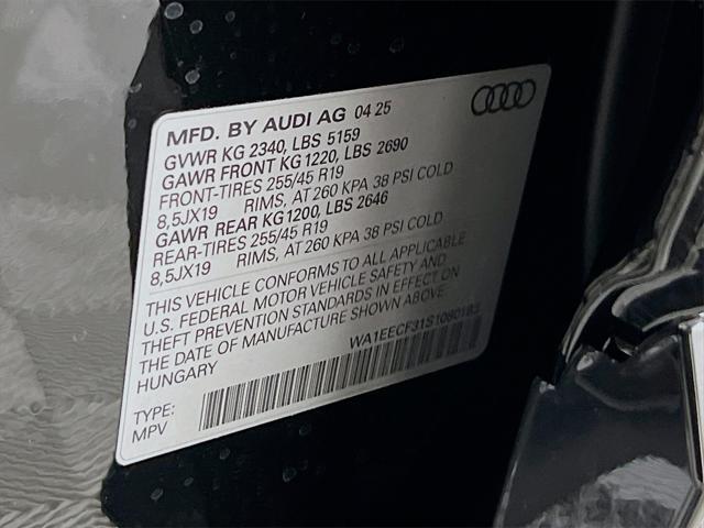 Photo of 2025 Mythos Black Metallic Audi Q3