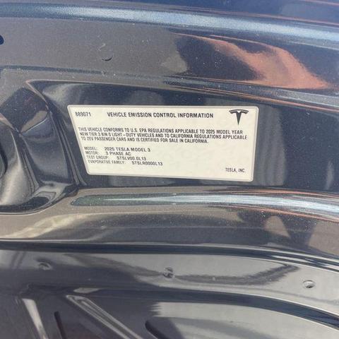 Photo of 2025 Stealth Grey Tesla Model 3