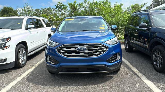Photo of 2020 Atlas Blue Metallic Ford Edge
