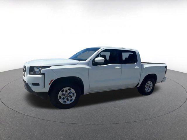Photo of 2024 Glacier White Nissan Frontier