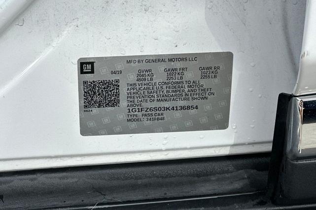 Photo of 2019 Summit White Chevrolet Bolt EV
