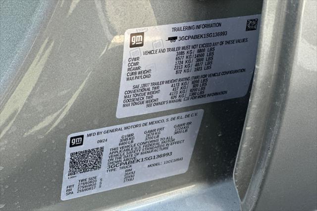 Photo of 2025 Sterling Gray Metallic Chevrolet Silverado 1500