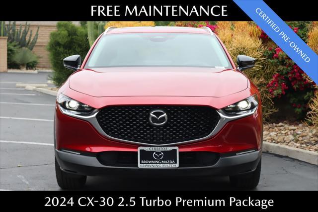 Photo of 2024 Soul Red Crystal Metallic Mazda CX-30