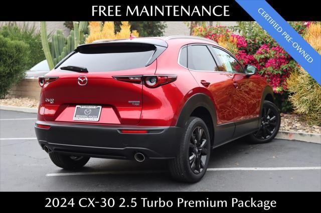 Photo of 2024 Soul Red Crystal Metallic Mazda CX-30