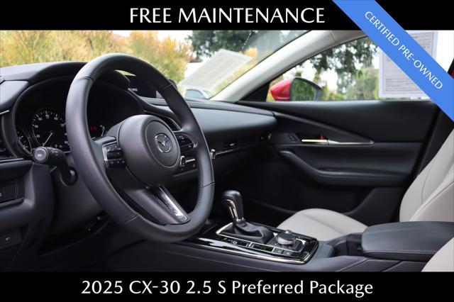 Photo of 2025 Soul Red Crystal Metallic Mazda CX-30