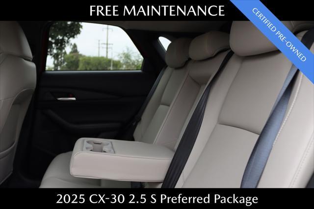 Photo of 2025 Soul Red Crystal Metallic Mazda CX-30