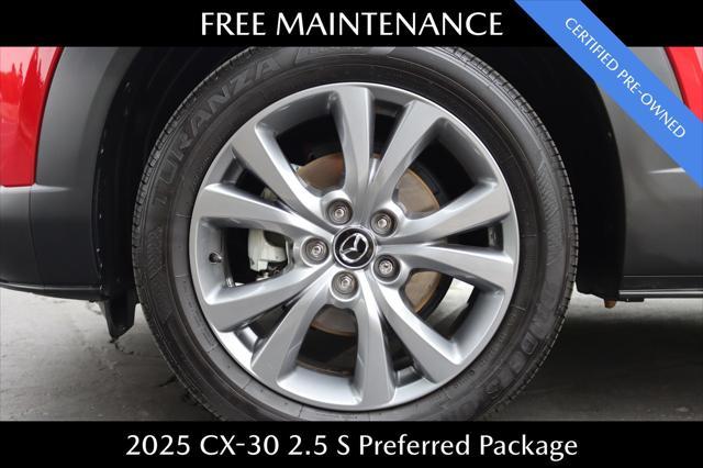 Photo of 2025 Soul Red Crystal Metallic Mazda CX-30