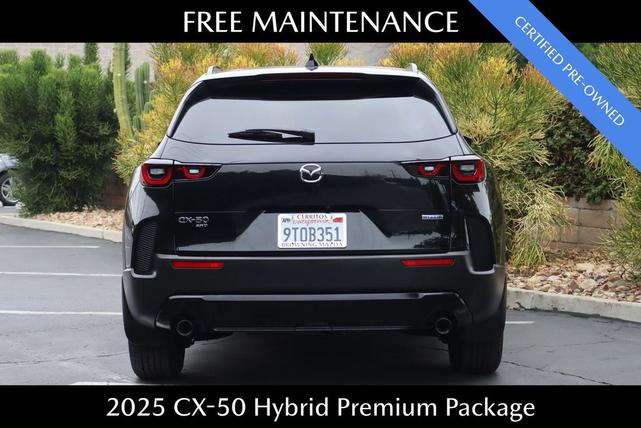 Photo of 2025 Jet Black Mica Mazda CX-50 Hybrid