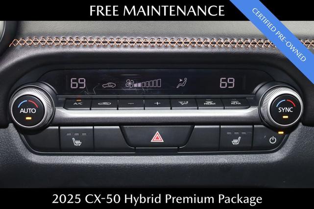 Photo of 2025 Jet Black Mica Mazda CX-50 Hybrid