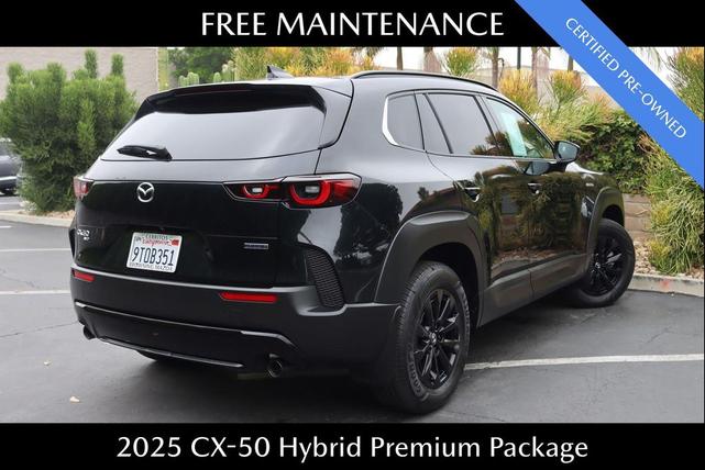 Photo of 2025 Jet Black Mica Mazda CX-50 Hybrid
