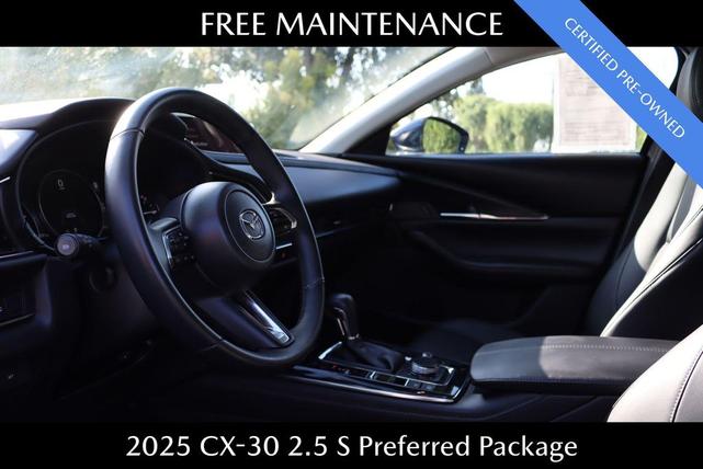 Photo of 2025 Deep Crystal Blue Mica Mazda CX-30