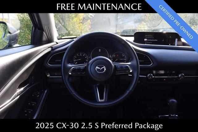 Photo of 2025 Deep Crystal Blue Mica Mazda CX-30