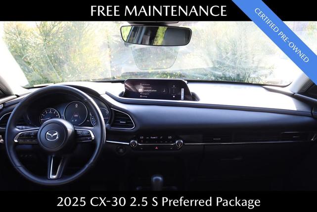 Photo of 2025 Deep Crystal Blue Mica Mazda CX-30
