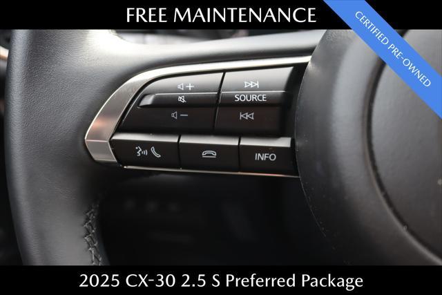 Photo of 2025 Deep Crystal Blue Mica Mazda CX-30