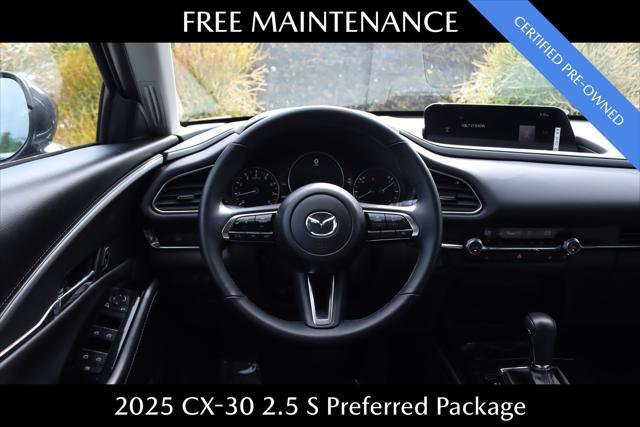 Photo of 2025 Deep Crystal Blue Mica Mazda CX-30