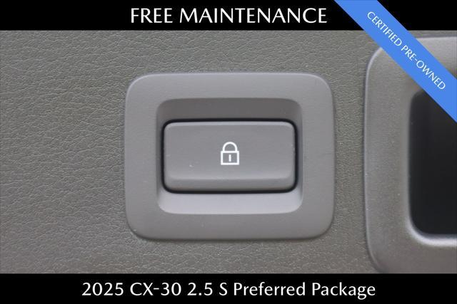 Photo of 2025 Deep Crystal Blue Mica Mazda CX-30