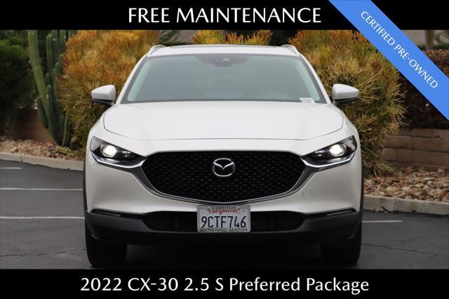 Photo of 2022 Snowflake White Pearl Mica Mazda CX-30