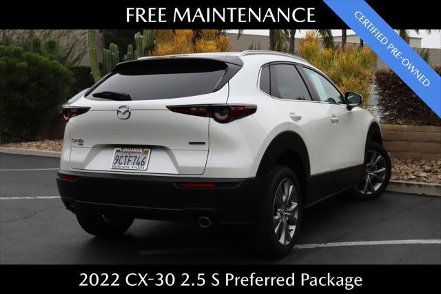 Photo of 2022 Snowflake White Pearl Mica Mazda CX-30