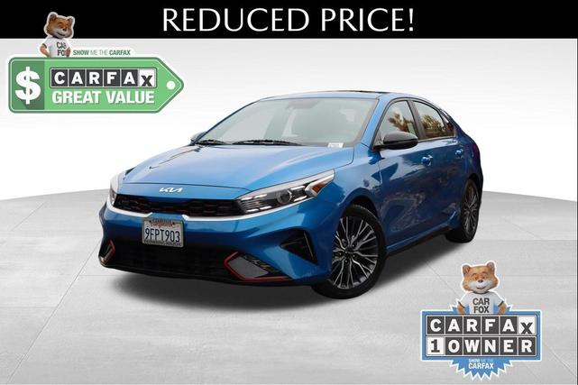 Photo of 2023 Sporty Blue Kia Forte