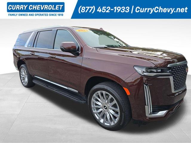 Photo of 2023 Mahogany Metallic Cadillac Escalade ESV