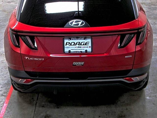 Photo of 2022 Calypso Red Hyundai TUCSON
