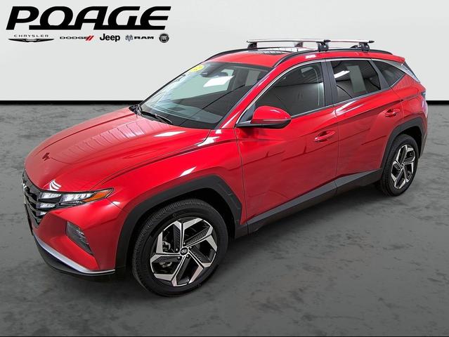 Photo of 2022 Calypso Red Hyundai TUCSON