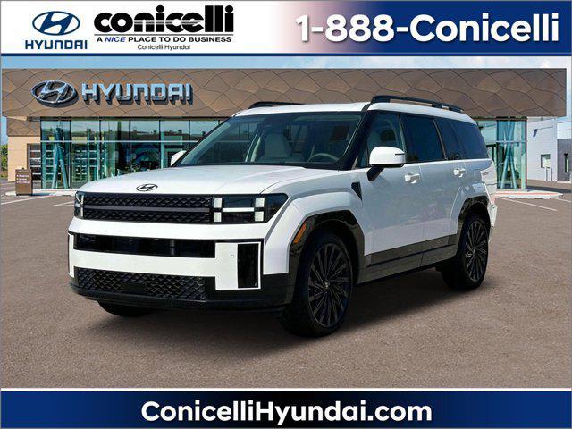Photo of 2025 Serenity White Hyundai SANTA FE