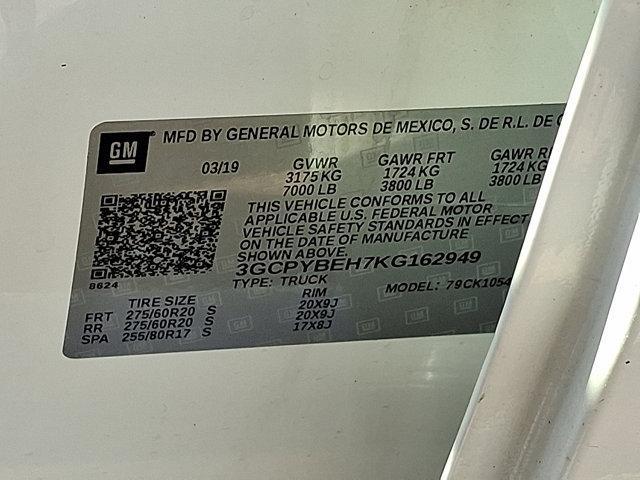 Photo of 2019 Summit White Chevrolet Silverado 1500