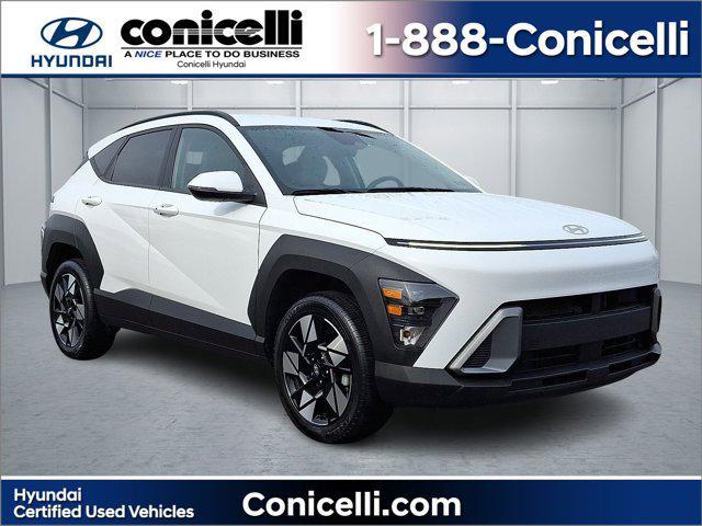 Photo of 2024 Atlas White Hyundai KONA