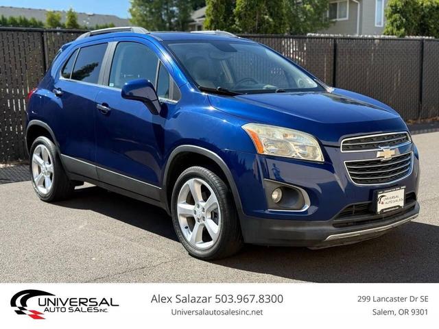 Photo of 2015 Blue Chevrolet Trax