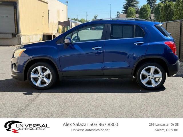 Photo of 2015 Blue Chevrolet Trax