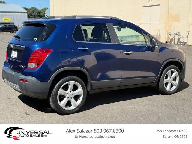 Photo of 2015 Blue Chevrolet Trax