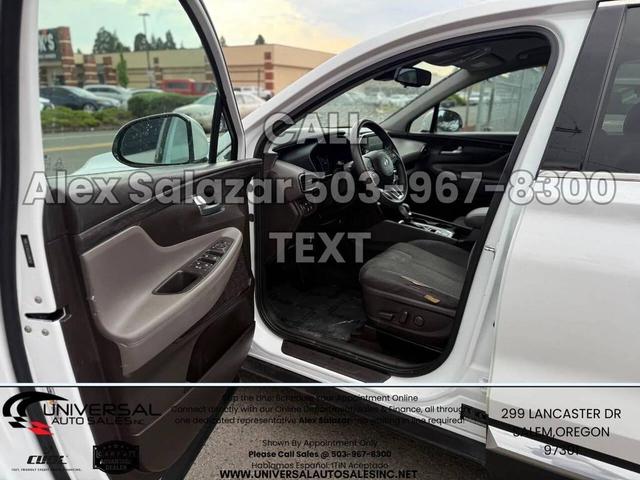 Photo of 2020 Quartz White Hyundai SANTA FE
