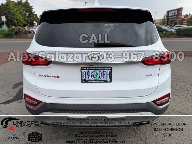 Photo of 2020 Quartz White Hyundai SANTA FE