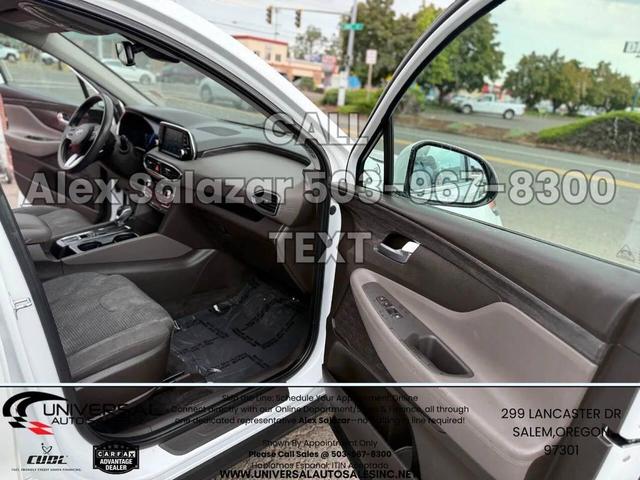 Photo of 2020 Quartz White Hyundai SANTA FE