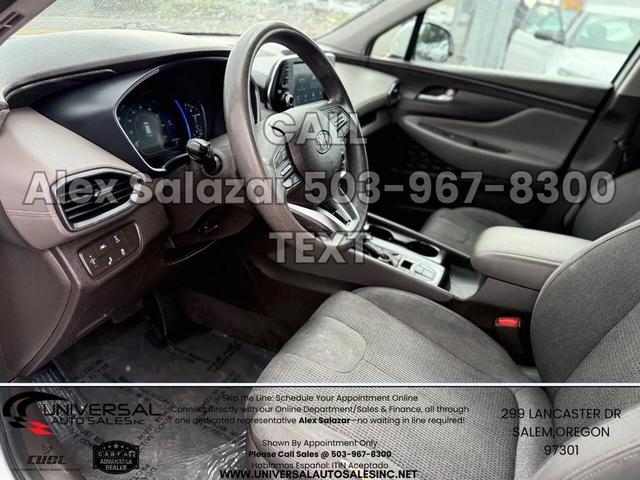 Photo of 2020 Quartz White Hyundai SANTA FE