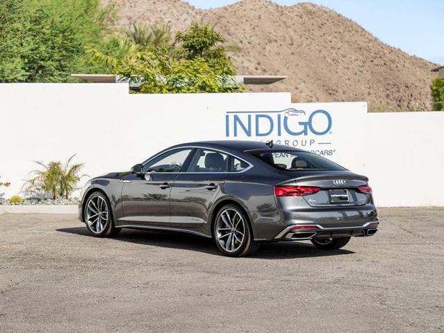 Photo of 2024 Daytona Gray Pearl Effect Audi A5 Sportback