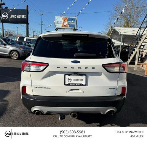 Photo of 2020 Star White Metallic Tri-Coat Ford Escape