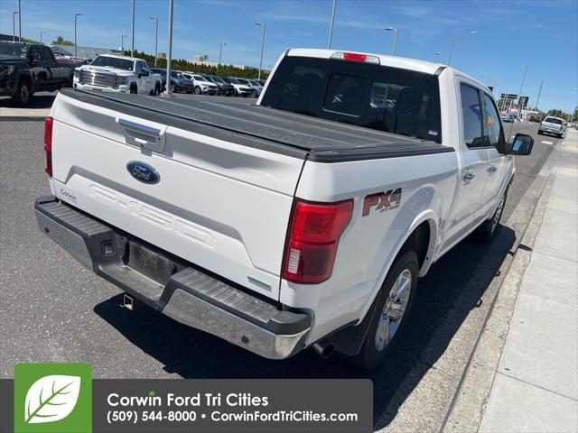 Photo of 2018 White Platinum Ford F-150
