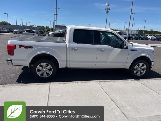 Photo of 2018 White Platinum Ford F-150