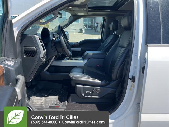 Photo of 2018 White Platinum Ford F-150