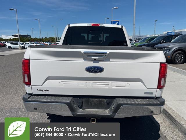 Photo of 2018 White Platinum Ford F-150