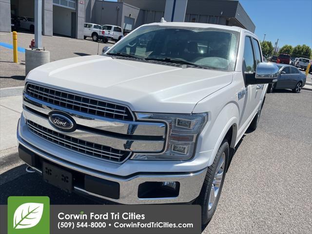 Photo of 2018 White Platinum Ford F-150