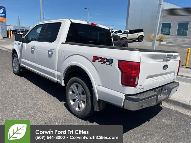 Photo of 2018 White Platinum Ford F-150