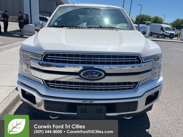 Photo of 2018 White Platinum Ford F-150